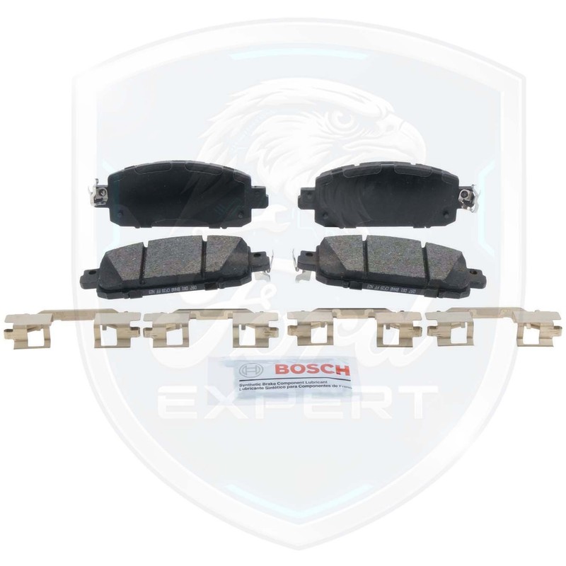 Bosch OEM Front & Rear Ceramic Brake Pads Kit For 2020-2025 Nissan Sentra 2.0L gallery