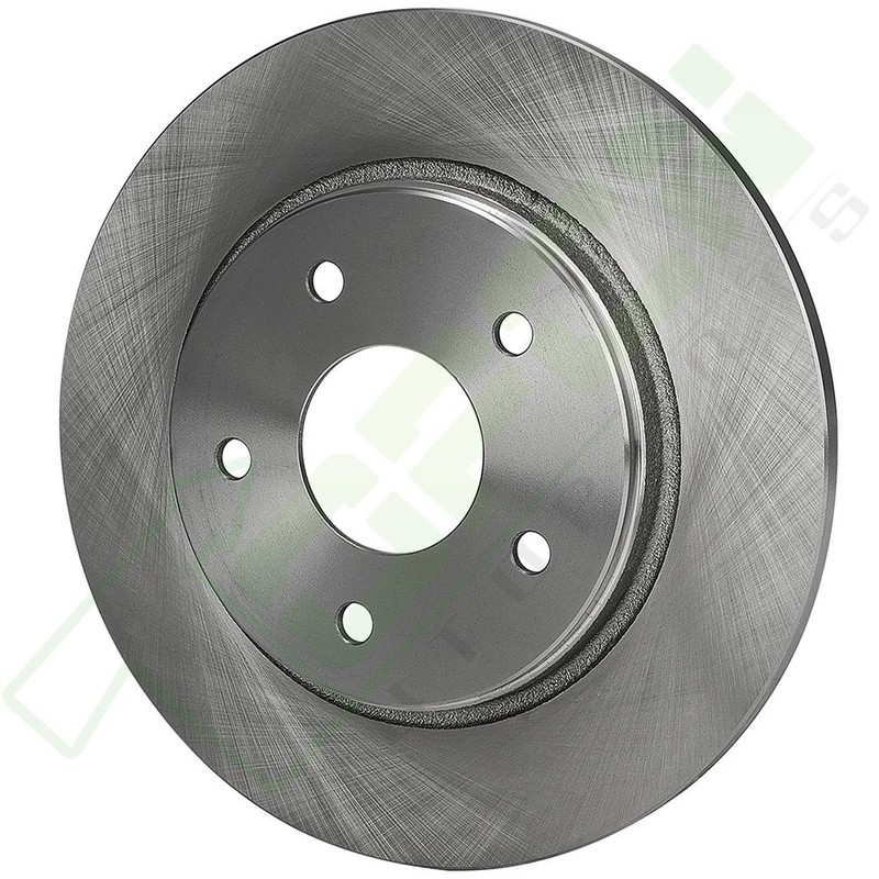 For Ram C/V 2012 - 2015 Volkswagen Routan 09 - 2014 Brake Rear Solid Disc Rotors gallery