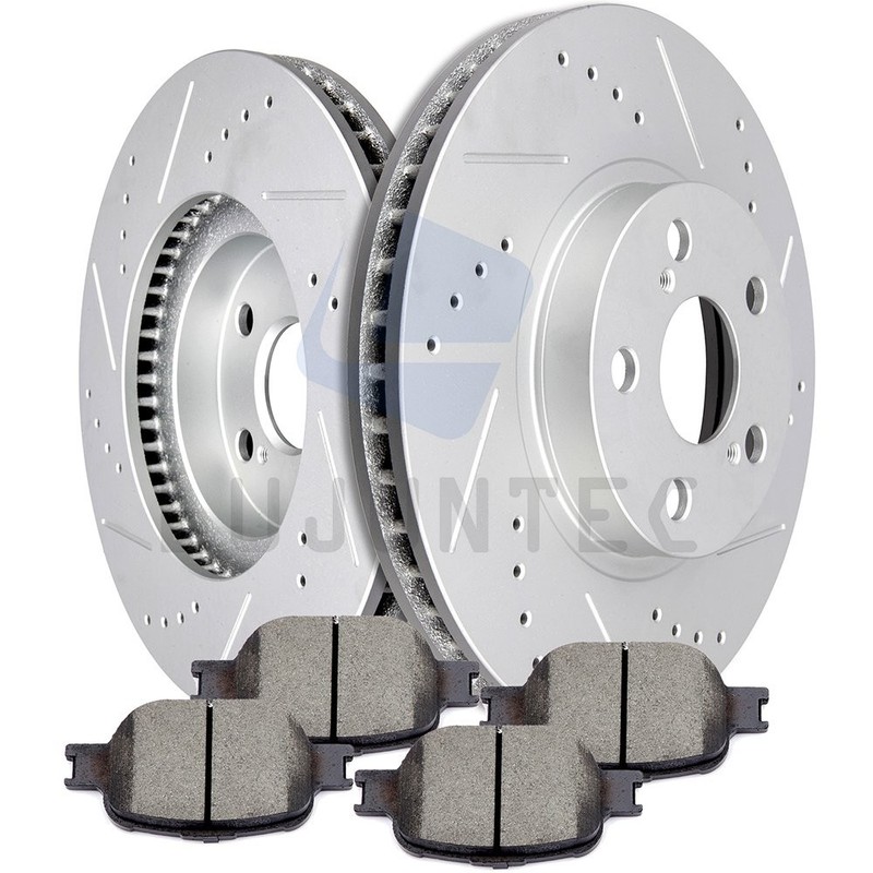 Front Ceramic Pads Rotors Brake Discs For 2010 Scion tC 2000-2005 Toyota Celica