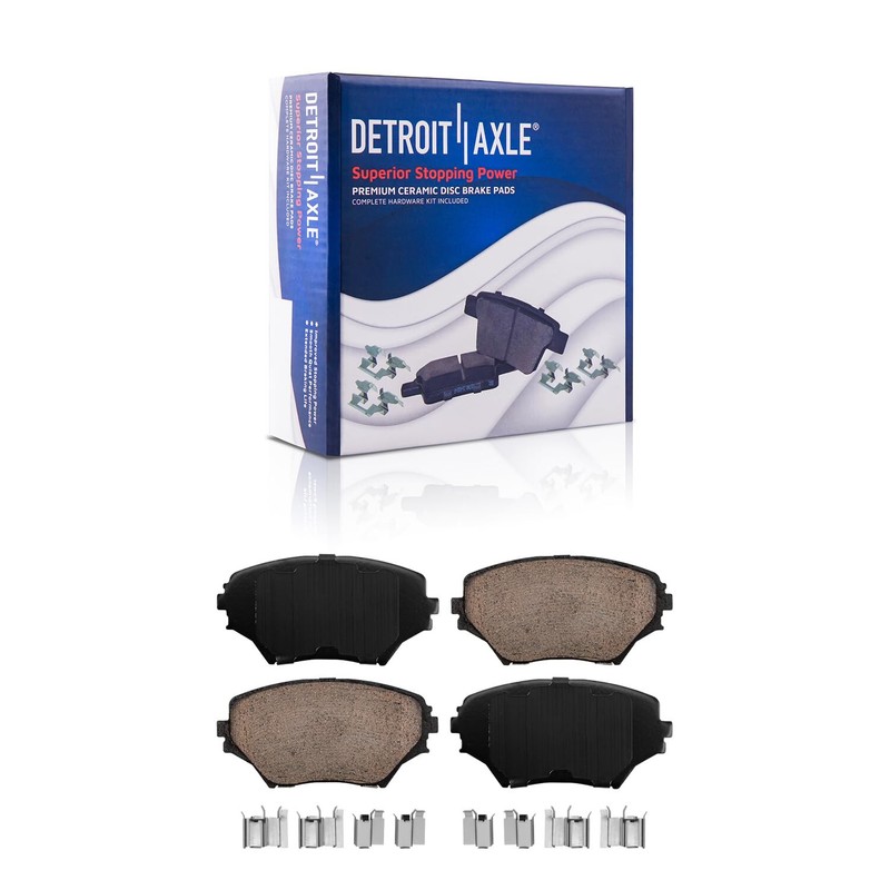 Front DRILLED SLOTTED Rotors and Ceramic Brake Pads for Toyota Rav4 Brake Kit gallery