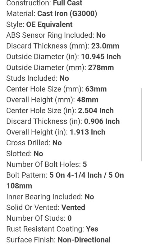 BrakeBest Select Brake Rotor - 680930RGS gallery
