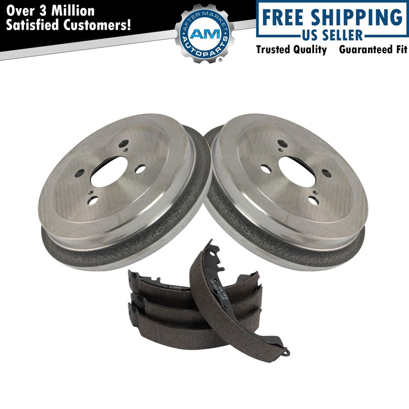 Rear Brake Drum & Shoe Kit Set for Toyota Yaris