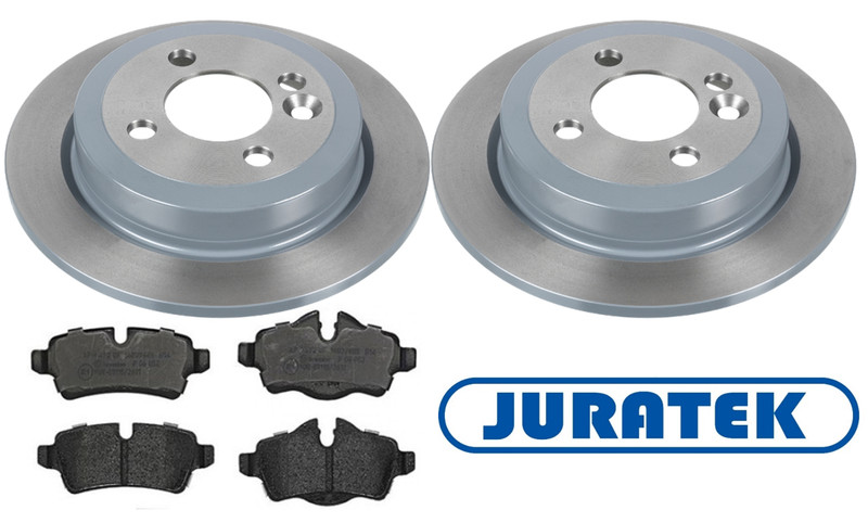 For Mini – R56 One Cooper S D 2006-2013 Rear 259mm Brake Discs and Pads Juratek