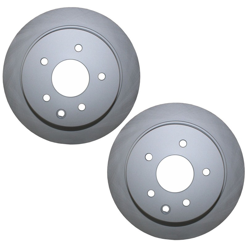 Bison Performance 2 Rear Coat 291.5mm Brake Rotors for Altima Juke Maxima Sentra