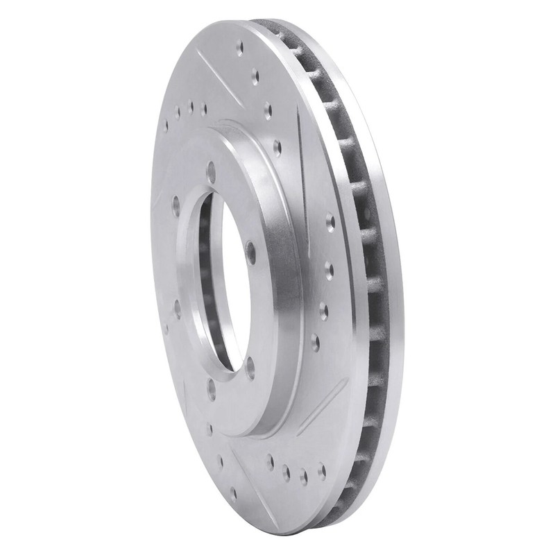 For Nissan Frontier 98-04 Brake Rotor eLINE Drilled & Slotted 1-Piece Front