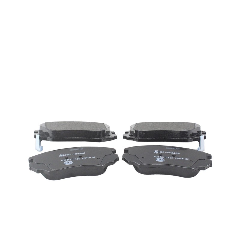 DuraGo Front Rear Rotors Hella Low-Met Brake Pads Kit for Impala LaCrosse Malibu gallery