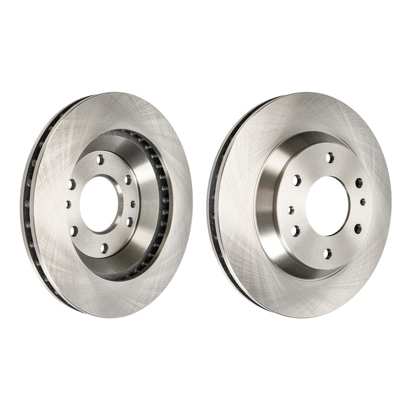 New Pair Front Disc Brake Rotors for GMC Envoy 2002-2005 Buick Rainier 2004-2005