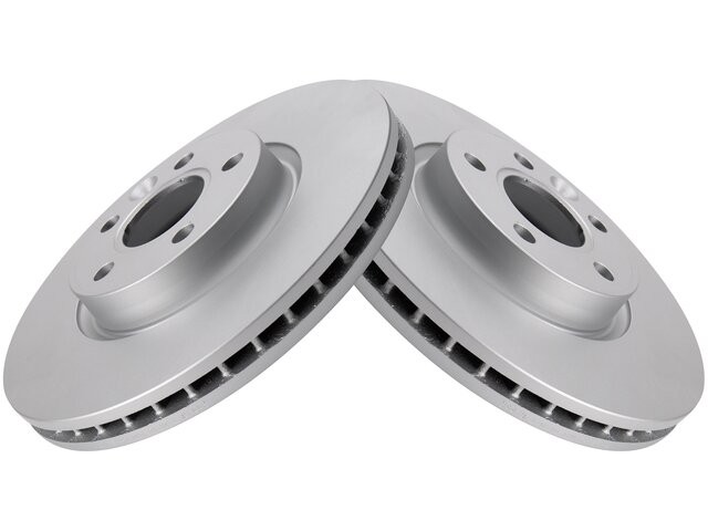 Front DIY Solutions Brake Rotor Set fits Volvo S60 2011-2012, 2014-2018 43WPKF