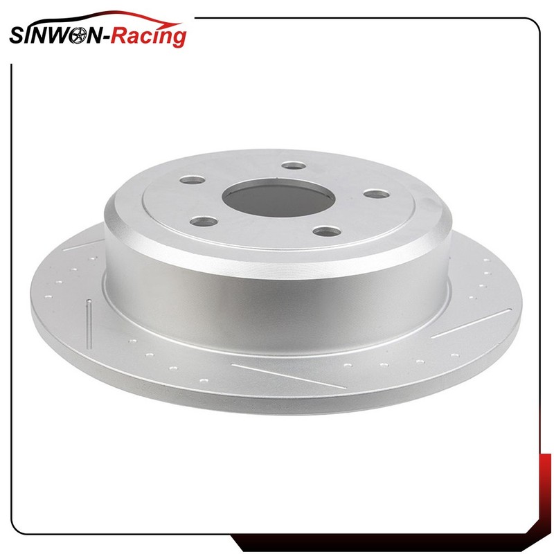 For 07 08 09 10 11 12 Jeep Wrangler Rear Brake Discs Rotors And Ceramic Pads Kit gallery