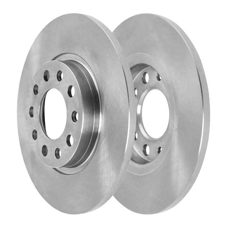 Front Rear Brake Rotors and Ceramic Brake Pads Kit for 2015 - 2017 Chrysler 200 gallery