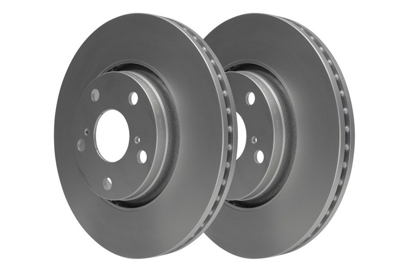 X2 PCS L&R SIDES FRONT FITS TOYOTA AURIS 2.0 D-4D BRAKE DISC 24.0126-0156.1 ATE gallery