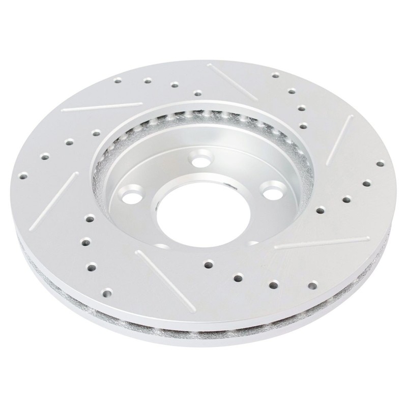 TRQ Rotor & Brake Pad Kit w/Chemicals Ceramic Performance Front Rear gallery