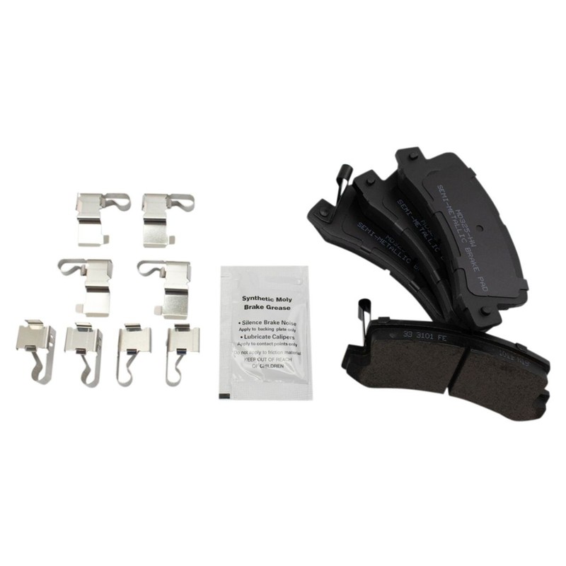 TRQ Rear Metallic Brake Pad & Rotor Kit w/Chemicals for 99-03 Lexus RX300 AWD gallery