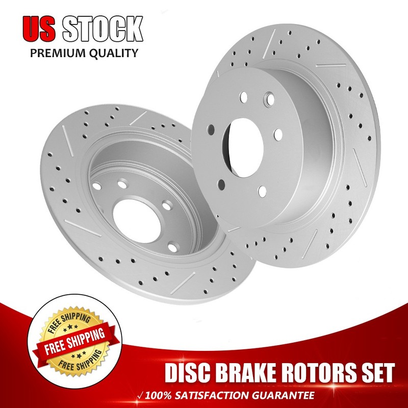 Rear Brake Rotor For 2004 2005 2006 2007-2023 Nissan Maxima Sentra Juke Altima