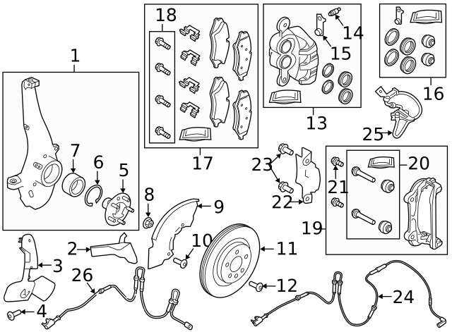 Genuine Land-Rover Brake Rotor LR161889 gallery