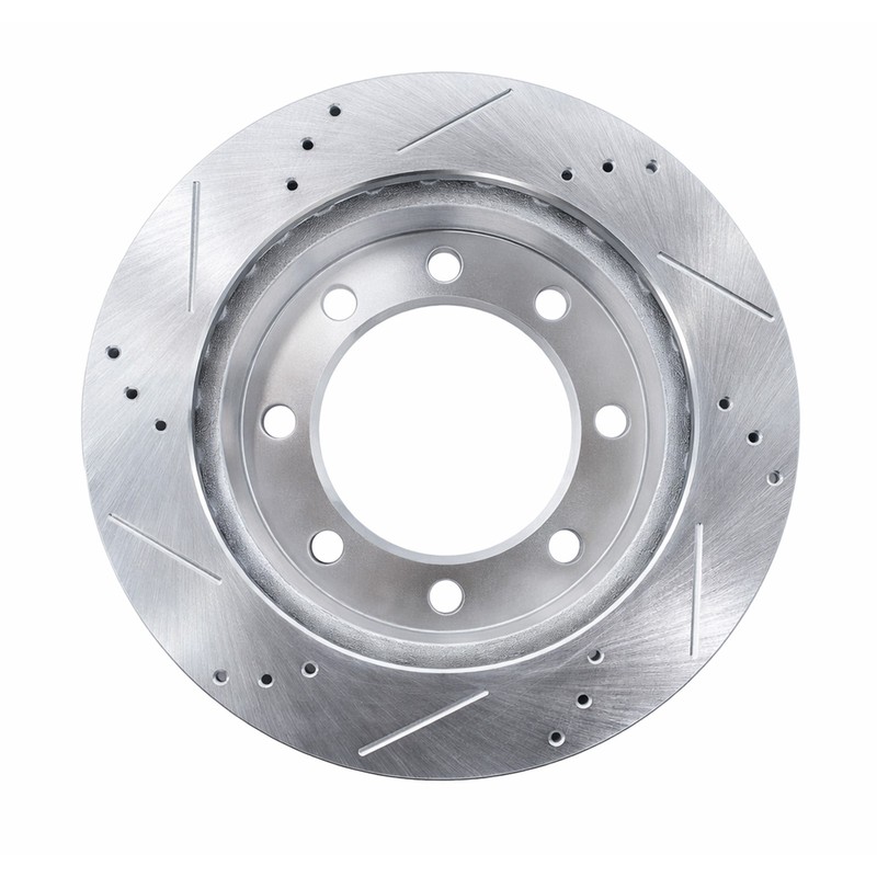 4WD 13.03" FRONT Drilled Rotor Brake Pads FOR 1999-04 Ford F-250 F-350 Excursion gallery