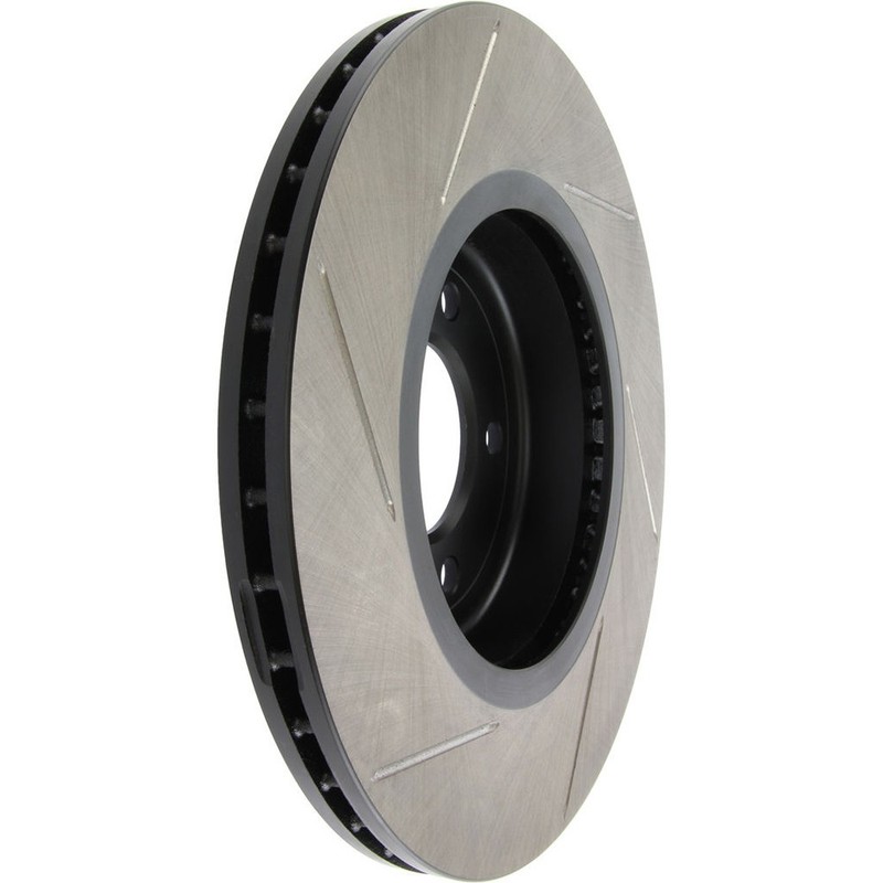 StopTech 126.34052SL Front Left Slotted Brake Rotor for 00-07 330Ci / 00-05 330i gallery