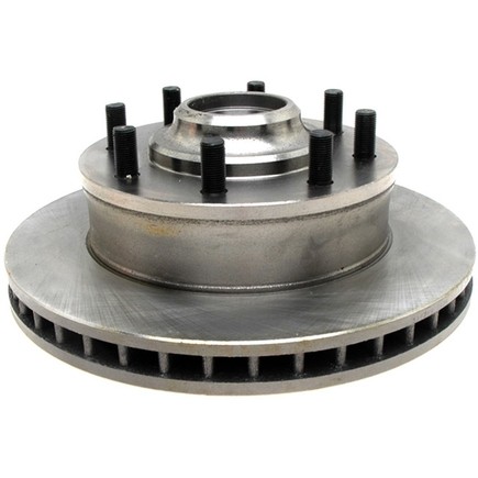 Acdelco 18A63A Non Coated Front Disc Brake Rotor And Hub Assembly