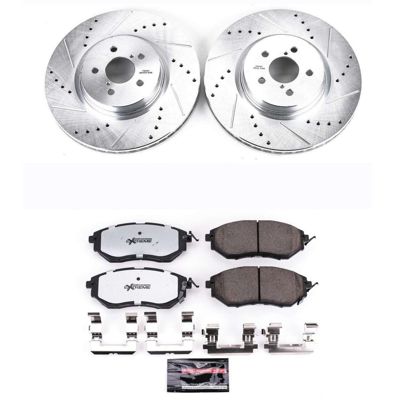 Powerstop K285-26 Disc Brake Kit For 05-18 Subaru Forester Legacy Outback
