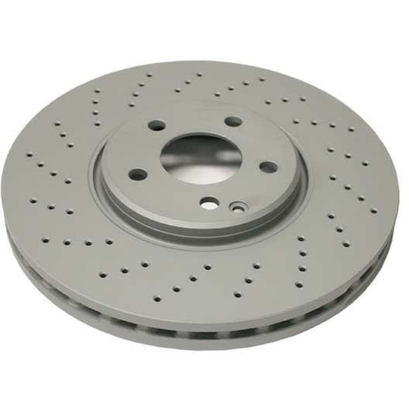 SET-452400363220-2 Zimmermann 2-Wheel Set Brake Discs Front AWD for MB Mercedes gallery