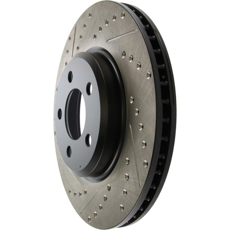 Front PAIR Stoptech Disc Brake Rotor for 2006-2021 Dodge Charger (43873) gallery