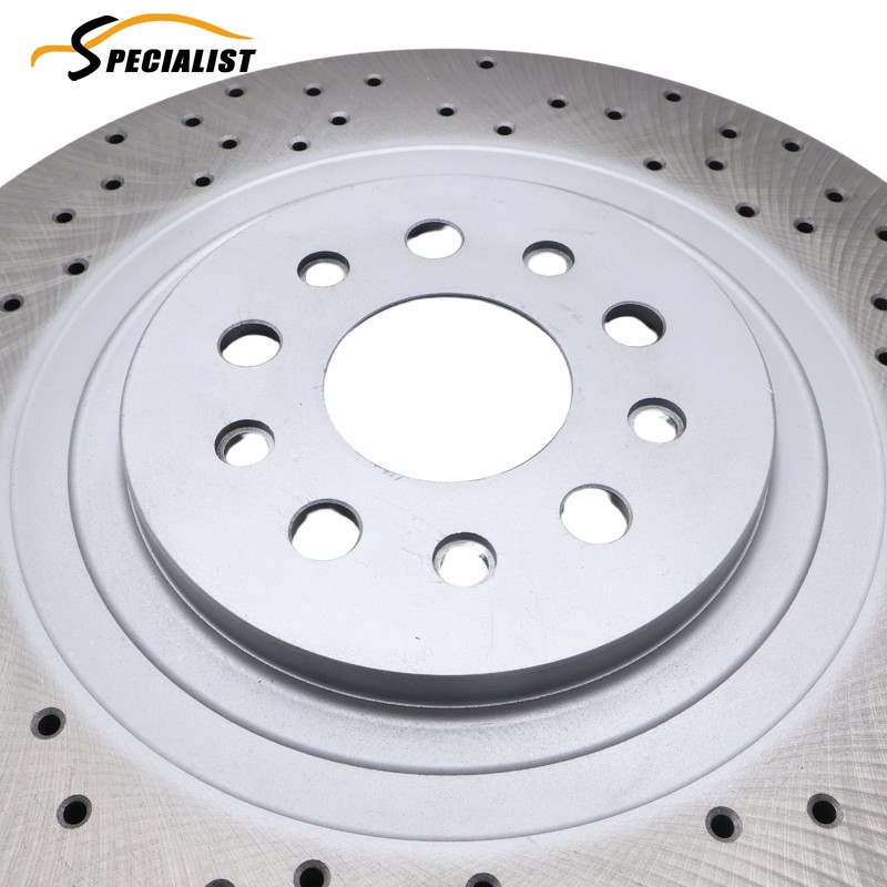 4X High Heat Dissipation Vent Brake Rotors Fit Maserati Ghibli Quattroporte 17+ gallery