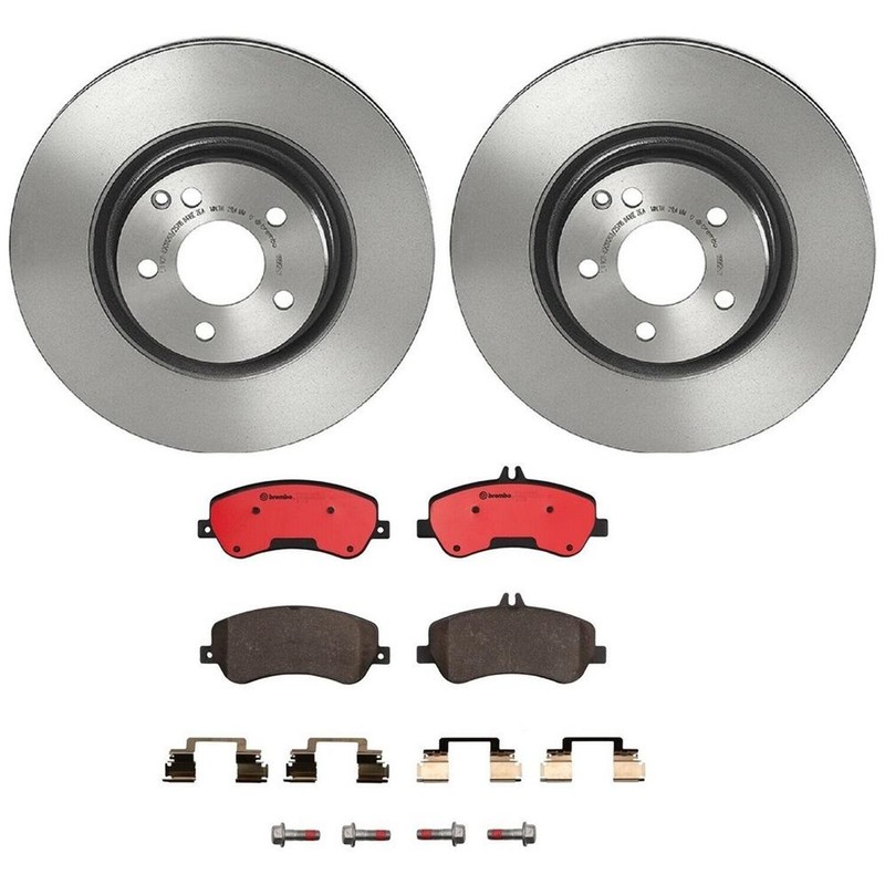 Brembo Front Brake Kit 330mm Disc Rotors Ceramic Pads For MB X204 GLK250 GLK350