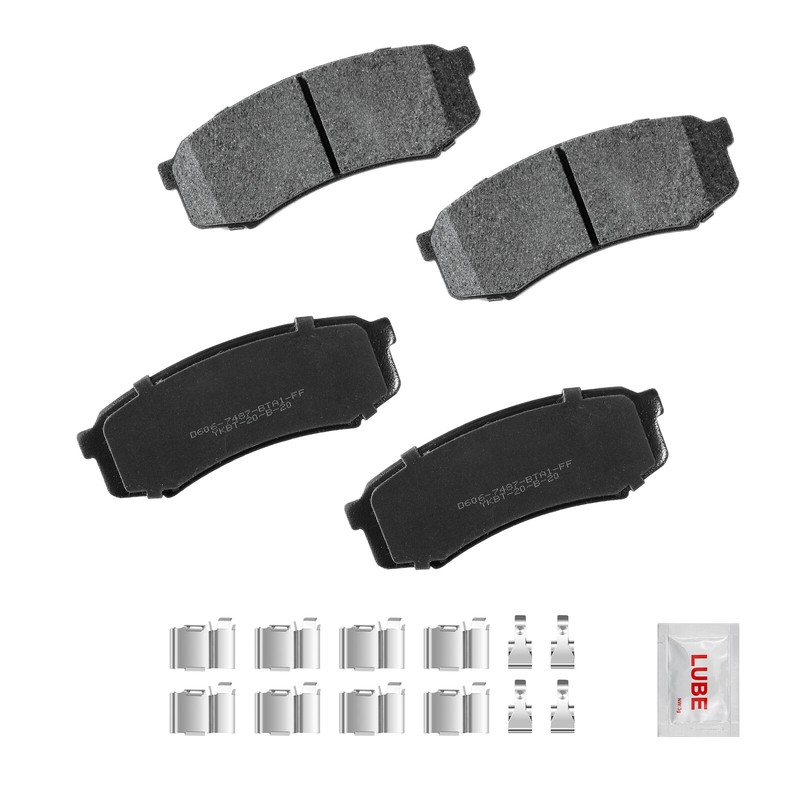 For 2010 -2021 Toyota 4Runner Front Rear Drilled Slot Brake Rotors Ceramic Pads gallery