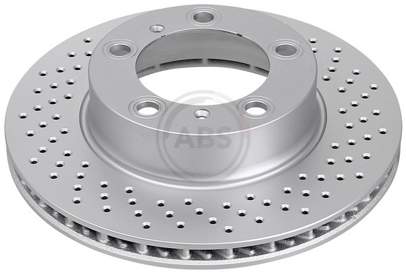 ABS 17876 Front Right Brake Disc 298mm Vented Fits Porsche Boxster Cayman