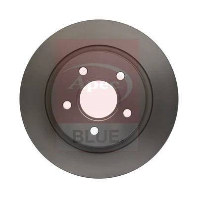 2x Brake Discs Pair Solid fits FORD TRANSIT CONNECT TDCi 1.8D Rear 02 to 13 Set