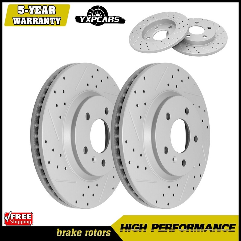 Front and Rear Disc Brake Rotors for 2011 2012 2013 2014 – 2016 Chevy Impala