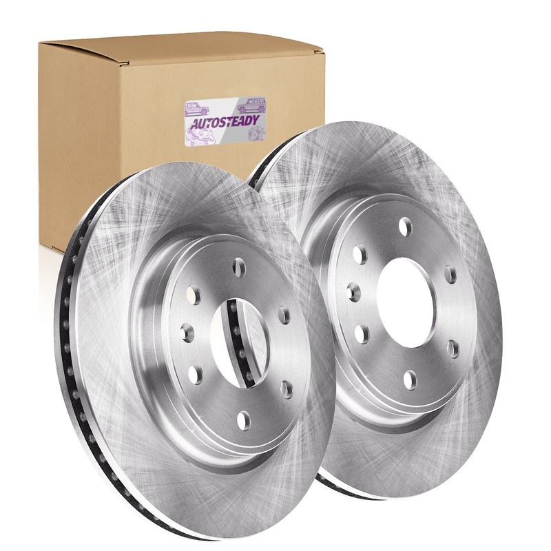 Front Vented Disc Brake Rotors for Chevy Traverse GMC Acadia Limited Enclave gallery