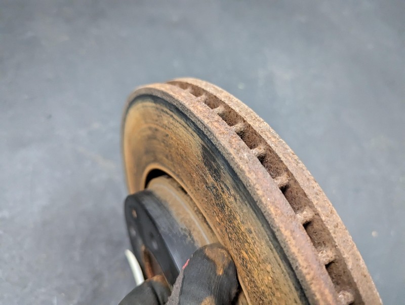 Front Right or Left Brake Rotor Disc 2019 Mazda CX-5 KD45-33-251 2016 - 2021 gallery