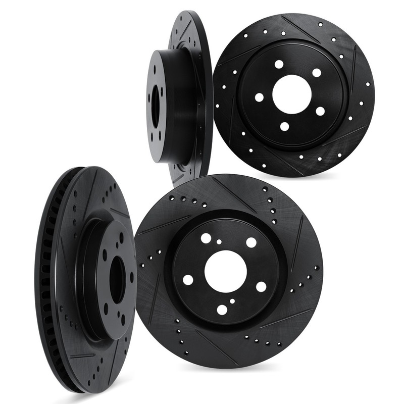 Dynamite Friction Disc Brake Rotor Set for Mazda CX-3, 3, 3 Sport 8004-80013