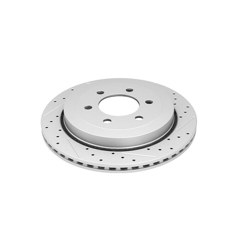 2pcs Rear Drilled Disc Brake Rotor for VW Golf Passat Altas GTI Audi A3 S3 TT gallery