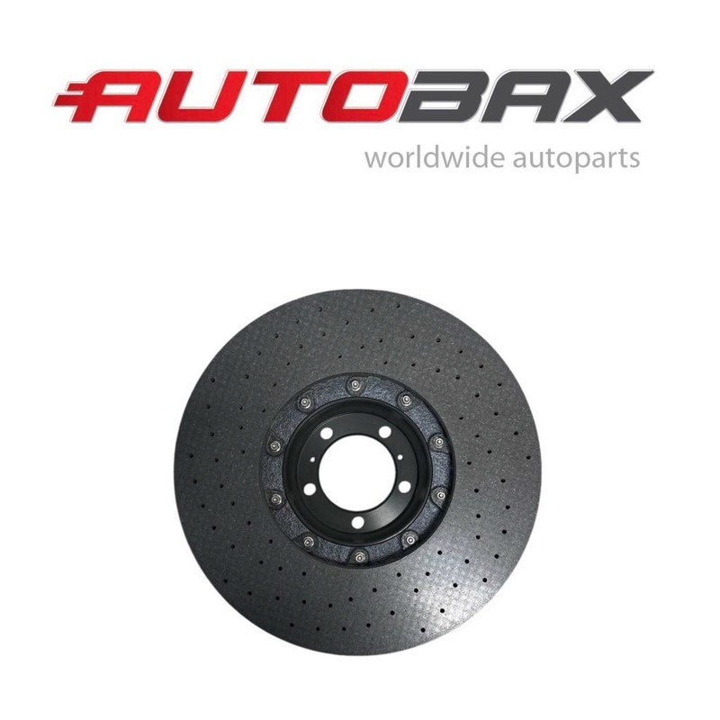 2019 2020 2021-2024 PORSCHE CAYENNE FRONT RIGHT CARBON CERAMIC BRAKE ROTOR DISC gallery