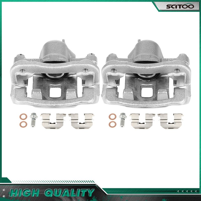 For 2008-2010 Hyundai Sonata Rear Left Right Brake Calipers w/ Bracket Pair