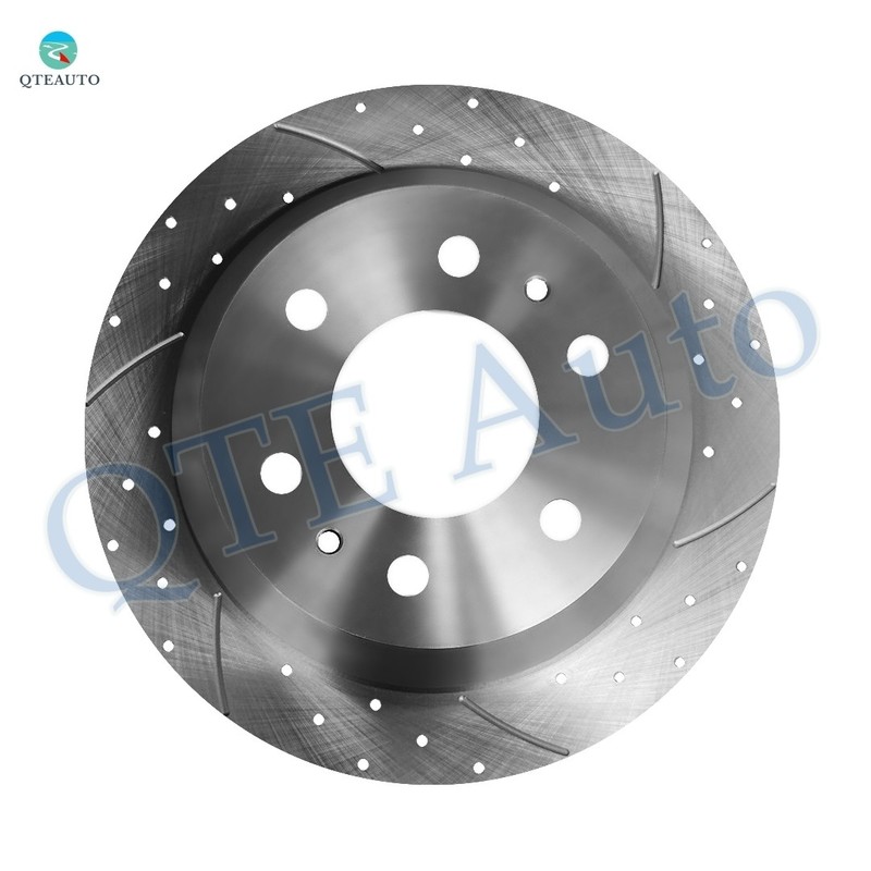 8PC F 303-R 278 Drilled Brake Rotors-Wheel Hub For 1998 1999 Oldsmobile Intrigue gallery
