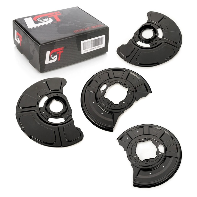 4x Anchor Plate Heat Shield Set Front Rear for Mercedes-Benz E-Class 212