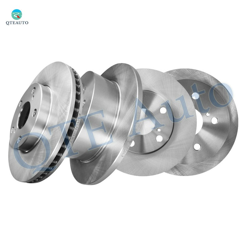 Set of 4 Front-Rear Brake Disc Rotors For 2002-2006 Toyota Camry LE