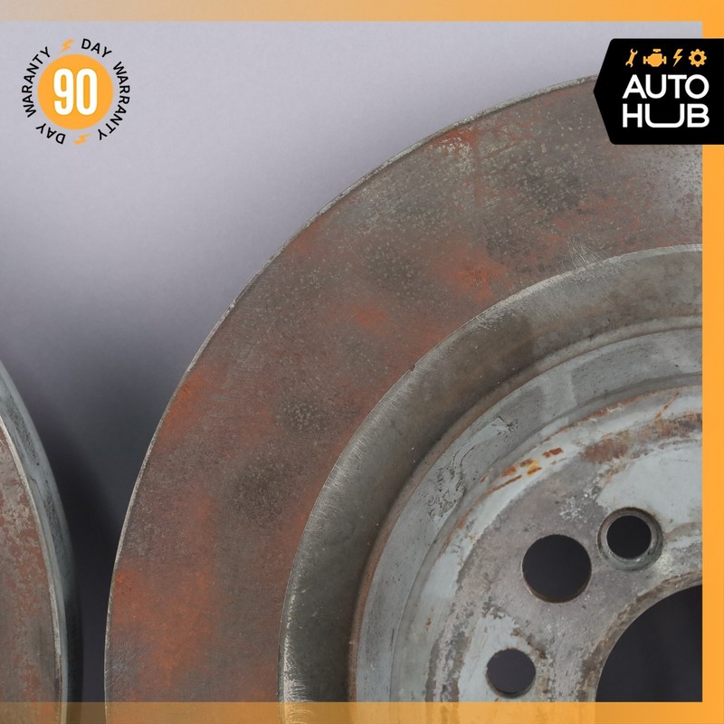 03-06 Mercedes W215 CL600 S600 Rear Brake Rotors Disc Left & Right Set OEM 53k gallery