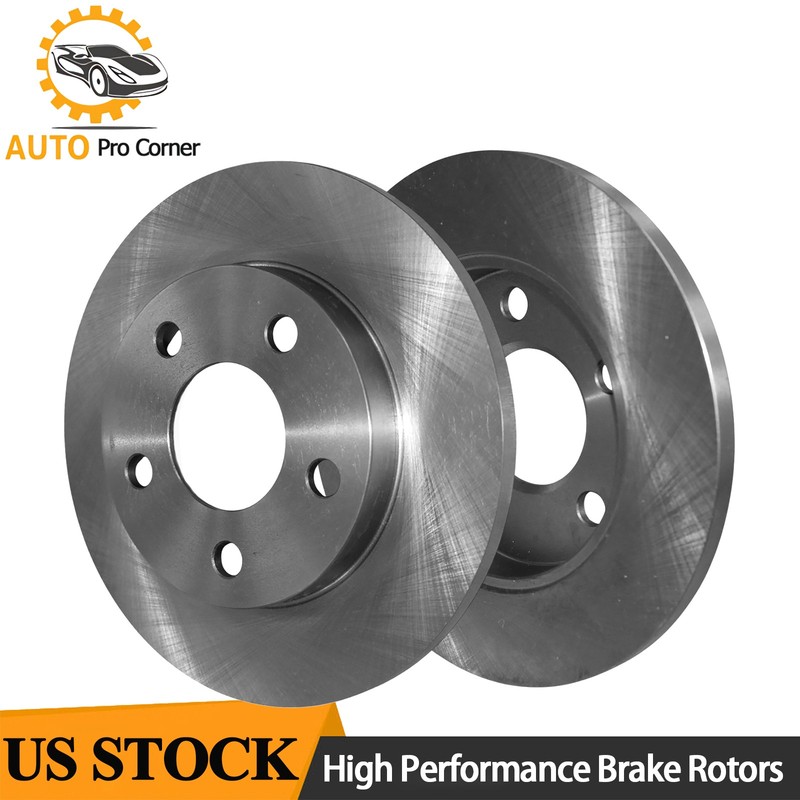 Rear Brake Rotors For Chevy Impala 2011-2016 Buick Allure LaCrosse 2005-2009