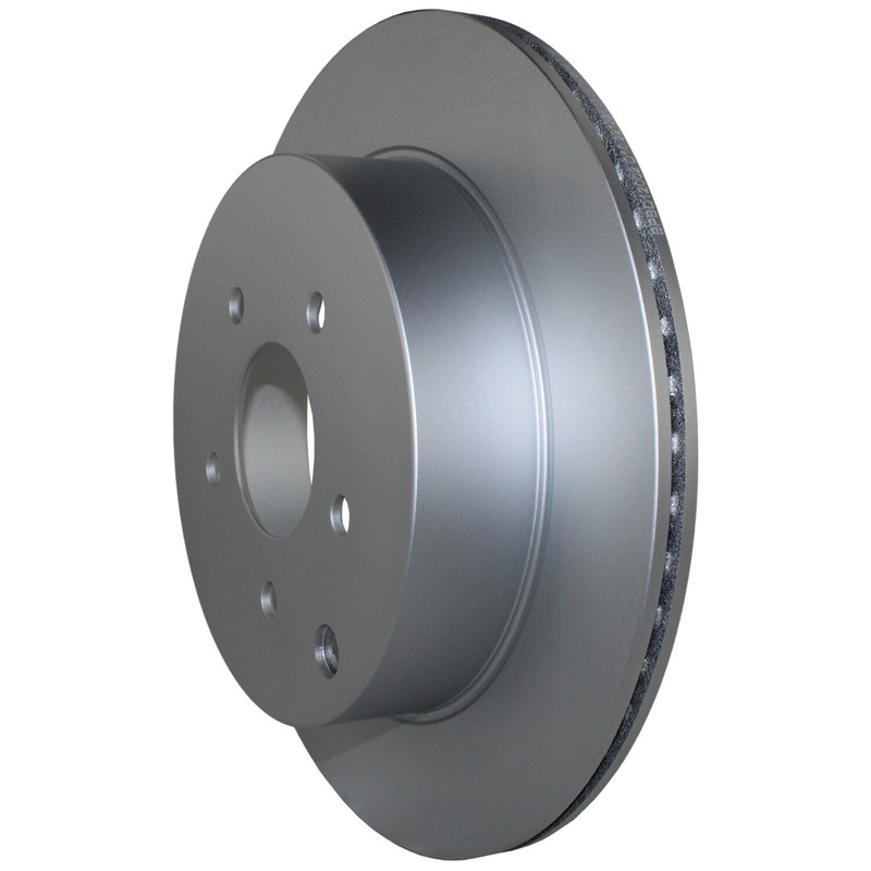 Bison Performance Pair Set 2 Rear Coated 308mm Brake Rotors for Infiniti Nissan gallery