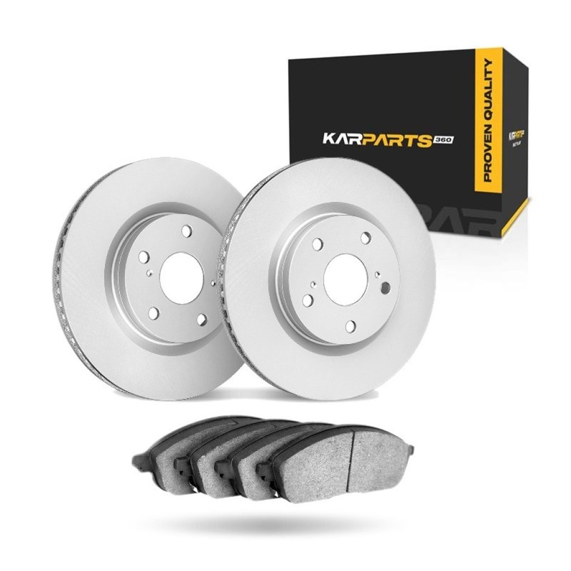 For BMW Z4 2019 2020 Brake Rotor Set | Front | Cast Iron | Plain Rotor Style