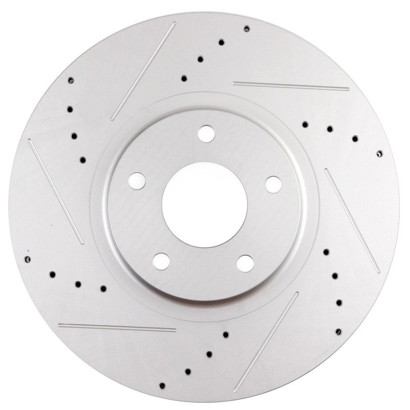 Drilled Front Rear Brake Rotors For Infiniti M37 M56 / Infiniti Q70 QX70 Nissan gallery