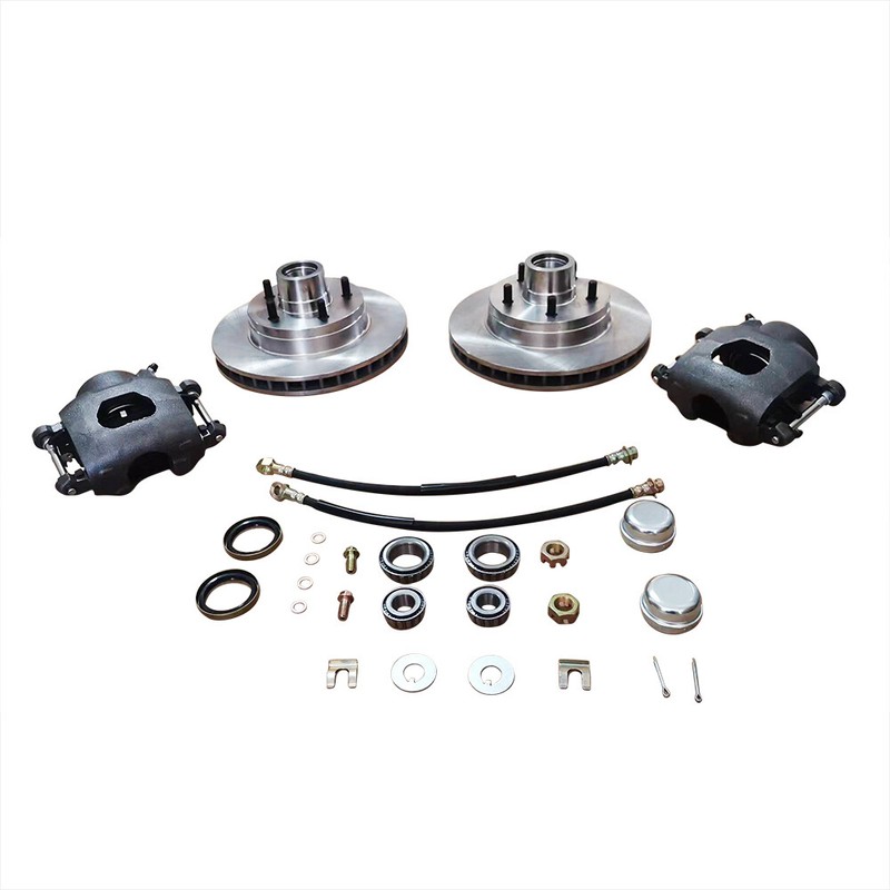 Front Truck Disc Brake Conversion Wheel Component Kit 5Lug For 1960-70 Chevy C10 gallery