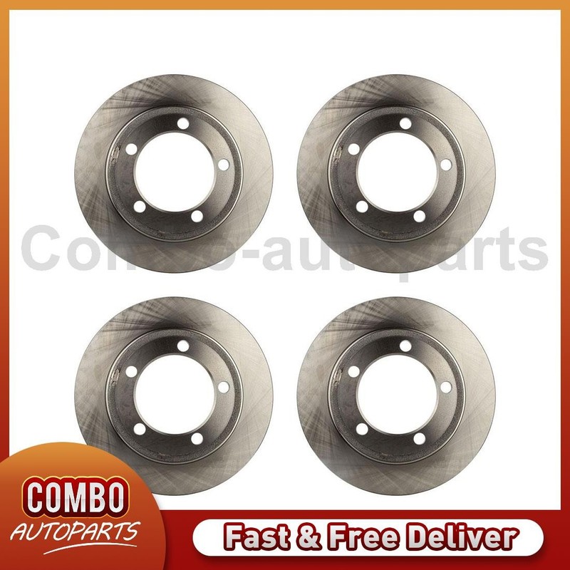 Front Rear Disc Brake Rotors Fits Ford F750 Freightliner B2 Freightliner FS65