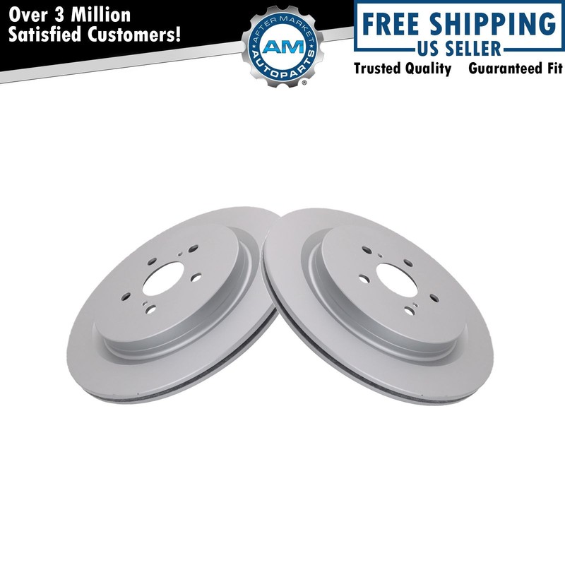 Brake Rotors Set Fits 2016-2022 Lexus RX350 2018-2022 RX350L RX450h RX450hL
