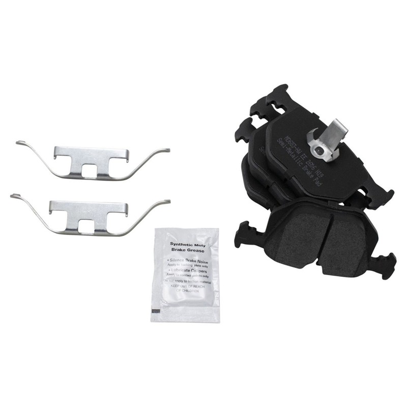 TRQ Rear Brake Pad & Rotor Kit Fits 1995-2001 BMW 740i 740iL gallery