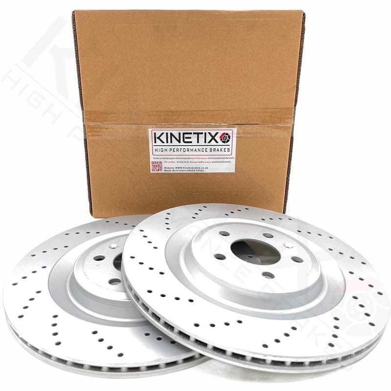 FOR VW GOLF R MK7 GTi REAR S6 S7 BIG DISCS BRAKE CONVERSION BRACKETS PADS 356mm gallery